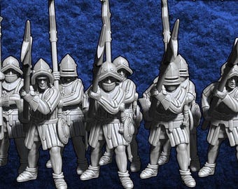 C15th/16th Anglo-Scots Billmen 28mm 1/56