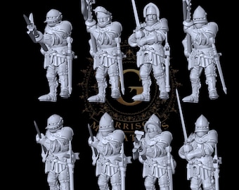 Empire Heavy Infantry 28mm 1/56