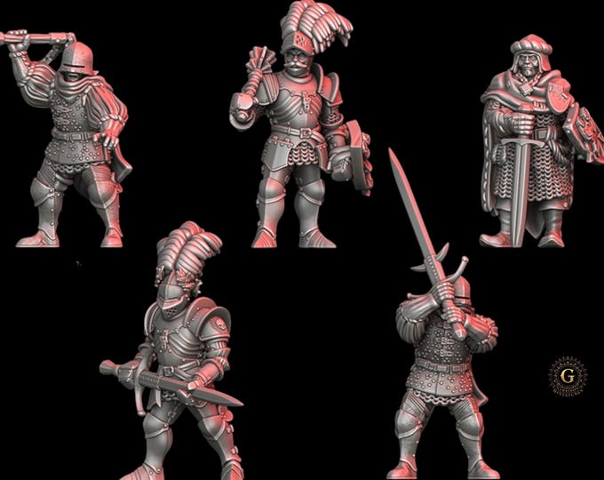 Trench Crusade Compatible Iron Penitent Knights Grimdark 28mm