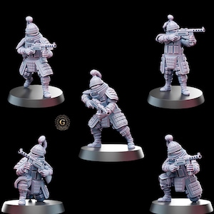 Sino-Soviet Pact SMG Infantry: Trench Crusade 32mm Figures
