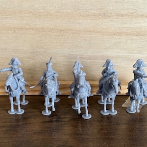 Napoleon&#39;s Russian Campaign 1812 - Mounted French High Command 28mm 1/56 Wargames Collectors Figures by Garrison Miniatures