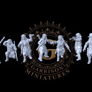 Apache Renegades: Wild West 28/32mm Unpainted Wargame and Diorama Miniatures