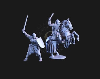 Roger de Flor - Foot and Mounted 28mm (1/56)