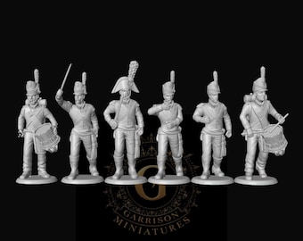 Portuguese Line Infantry Command x6 28mm