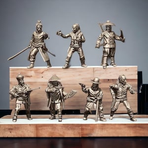 Chinese Tongs - Wild West Wargames Collectors Figures 28mm/32mm  Dead Man&#39;s Hand, Blackwater Gulch, Gunfighter&#39;s Ball etc