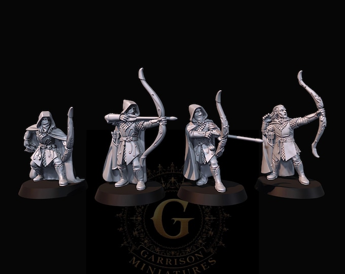 Elven Rangers X4 Set 2 28mm