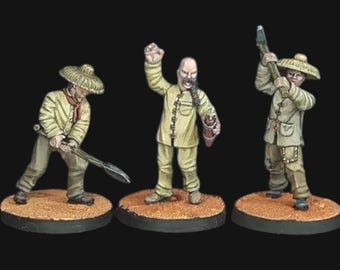 Chinese Workers, 28mm/32mm