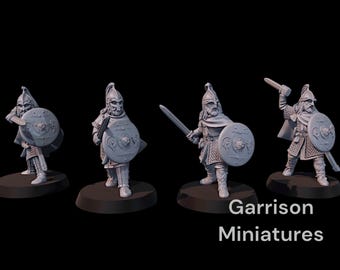 Thanes on Foot with Swords: 28mm