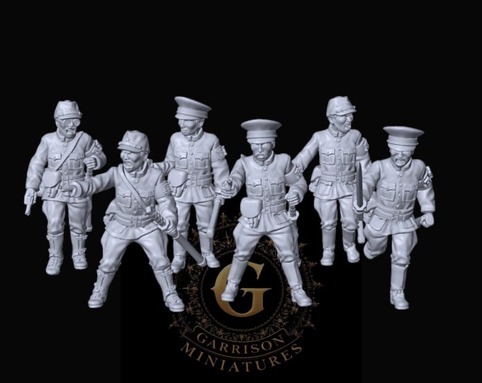 Japanese Kempeitai X6: 20mm & 28mm