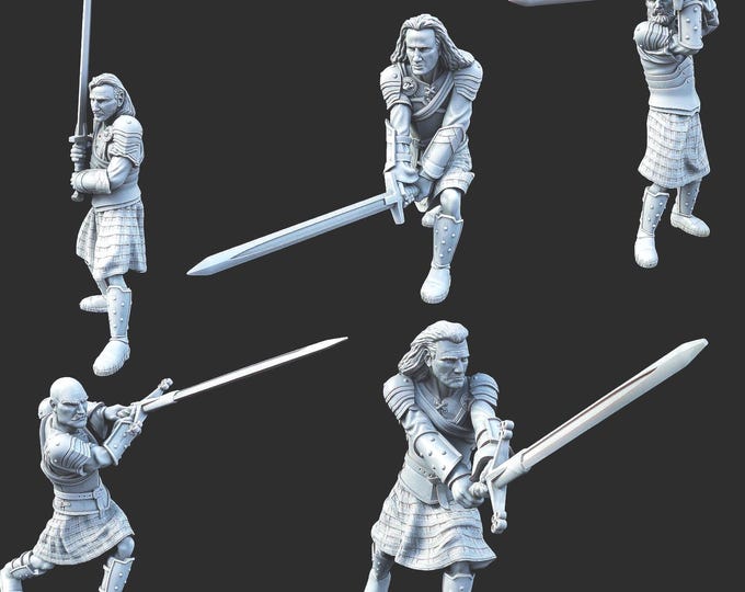 Clansmen X5 28mm 1/56