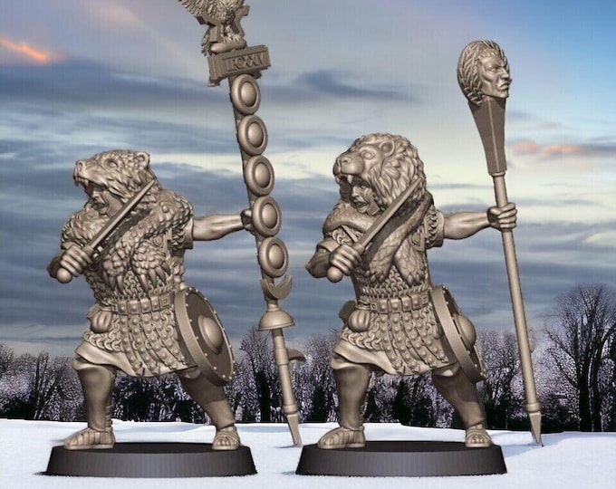 Roman Empire Aquilifer and Imagifer 28mm 1/56