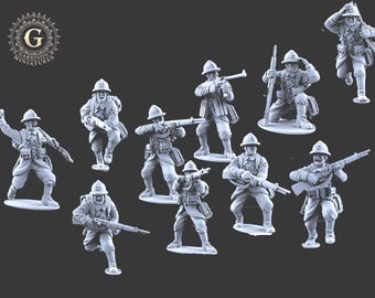 French Infantry, 28mm 1/56