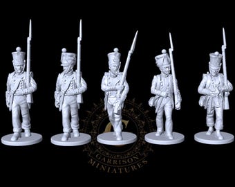 French Infantry X5 28mm