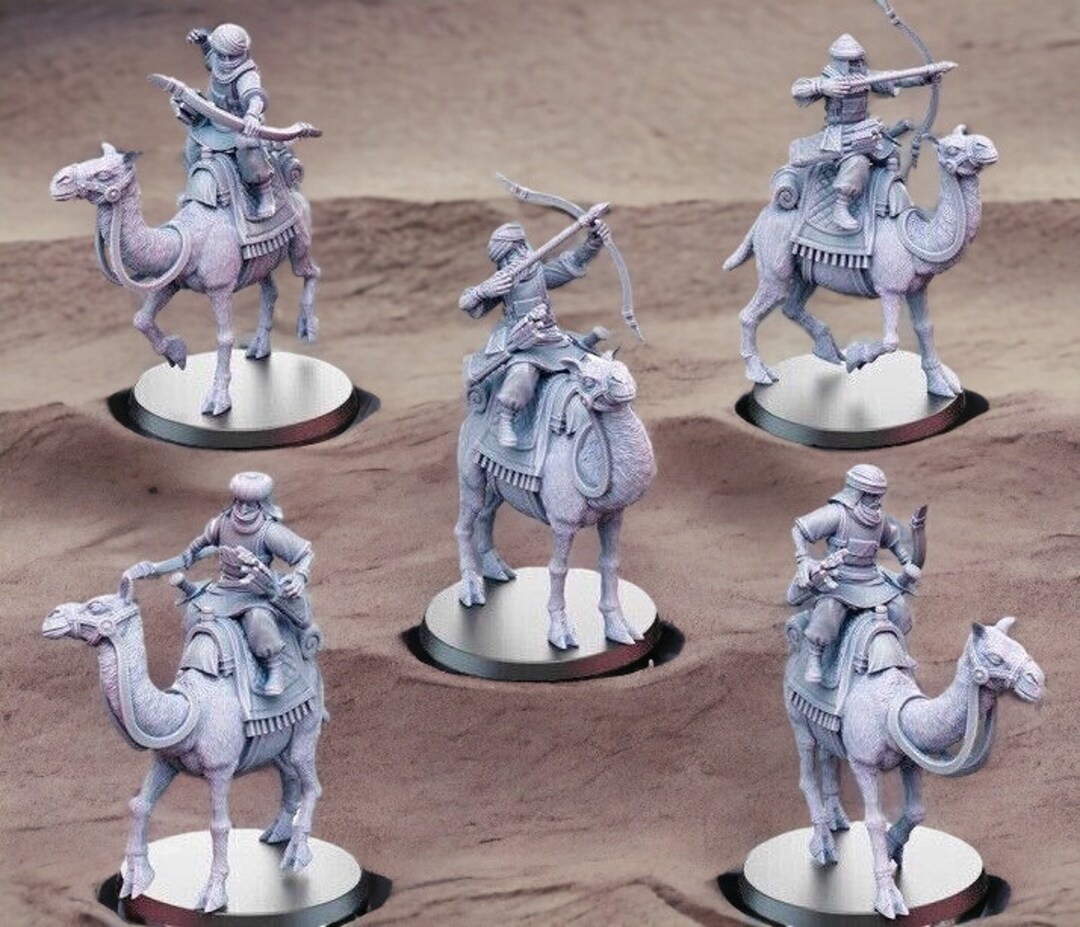 Easterling Camel Rider Archers 28mm Wargame Miniatures Etsy