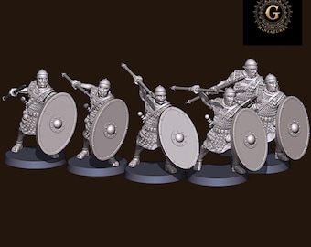 Roman Empire Auxilia Hastati 28mm 1/56