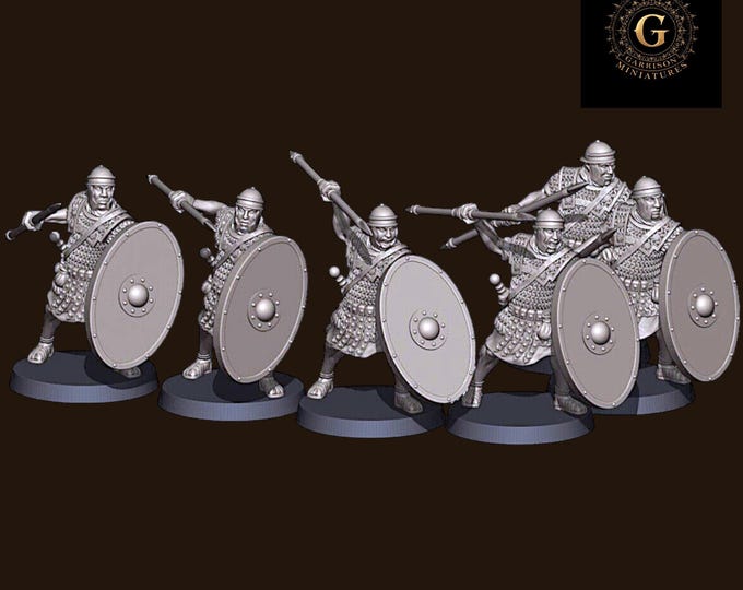 Roman Empire Auxilia Hastati 28mm 1/56