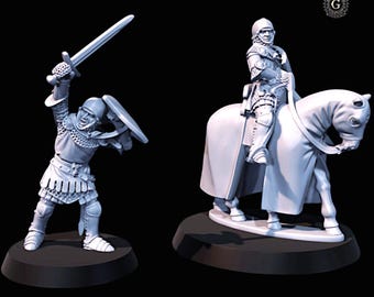 John Randolph, 3rd Earl Of Moray Medieval Scots Wars 28mm 1/56
