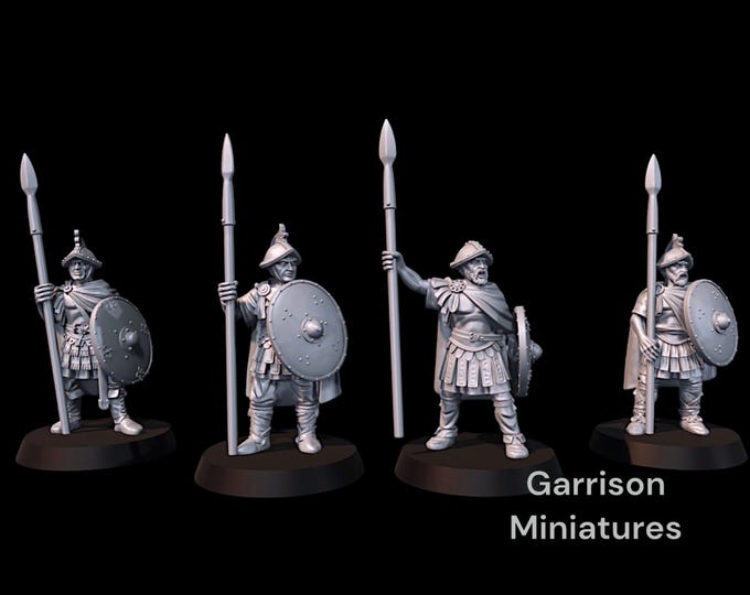 Carolingian Hearthguard Set 2 28mm 1/56