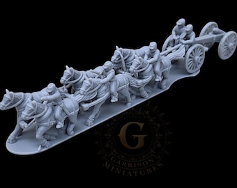 Artillery Train, 15mm or 13.5mm