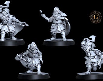 Dwarf Road Wardens 28mm 1/56