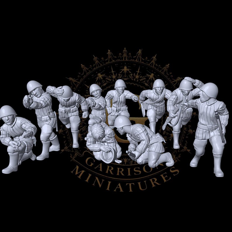 Red Army Conscripts - 28mm WW2 Wargame Miniatures - Etsy