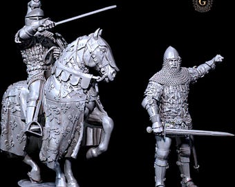 Edward of Woodstock, The Black Prince, Foot & Mounted 28mm