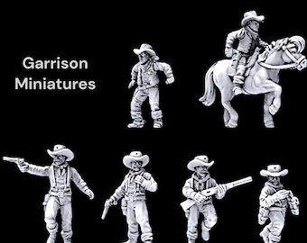 Sheriff Fortuna vs. Dalton Gang, 28mm/32mm