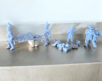 Napoleonic French Casualties 28mm 1/56