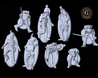 Brunswick Casualties X8 28mm