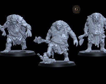 Armored Trolls X3 28mm 1/56