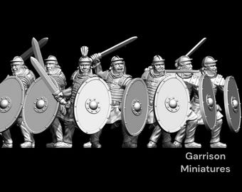 Ancient Roman Aurelian Legionaries 28mm 1/56