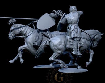 Robert the Bruce vs Sir Henry de Bohun, Bannockburn 28mm