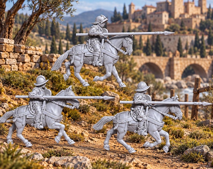 Spanish Empire Jinetes X3 28mm