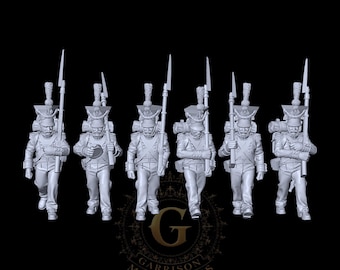 Grand Duchy Warsaw Voltigeurs X6:28mm