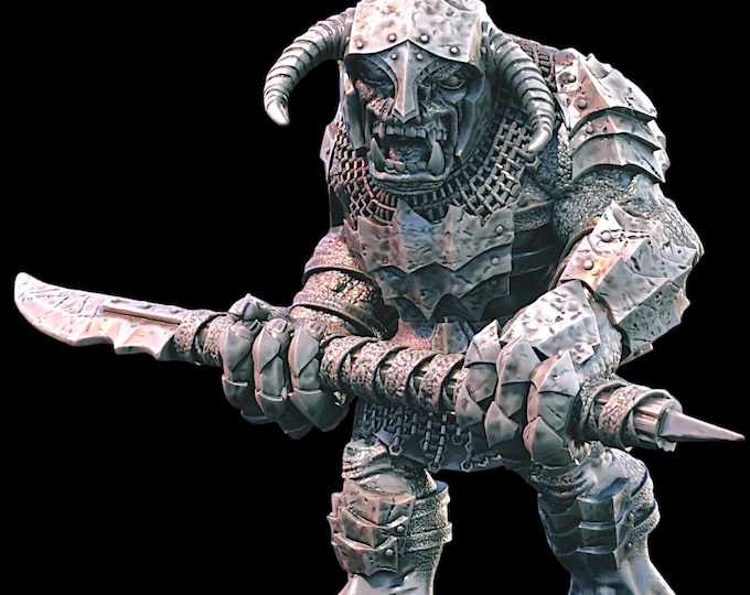 War Troll Chieftain 28mm 1/56