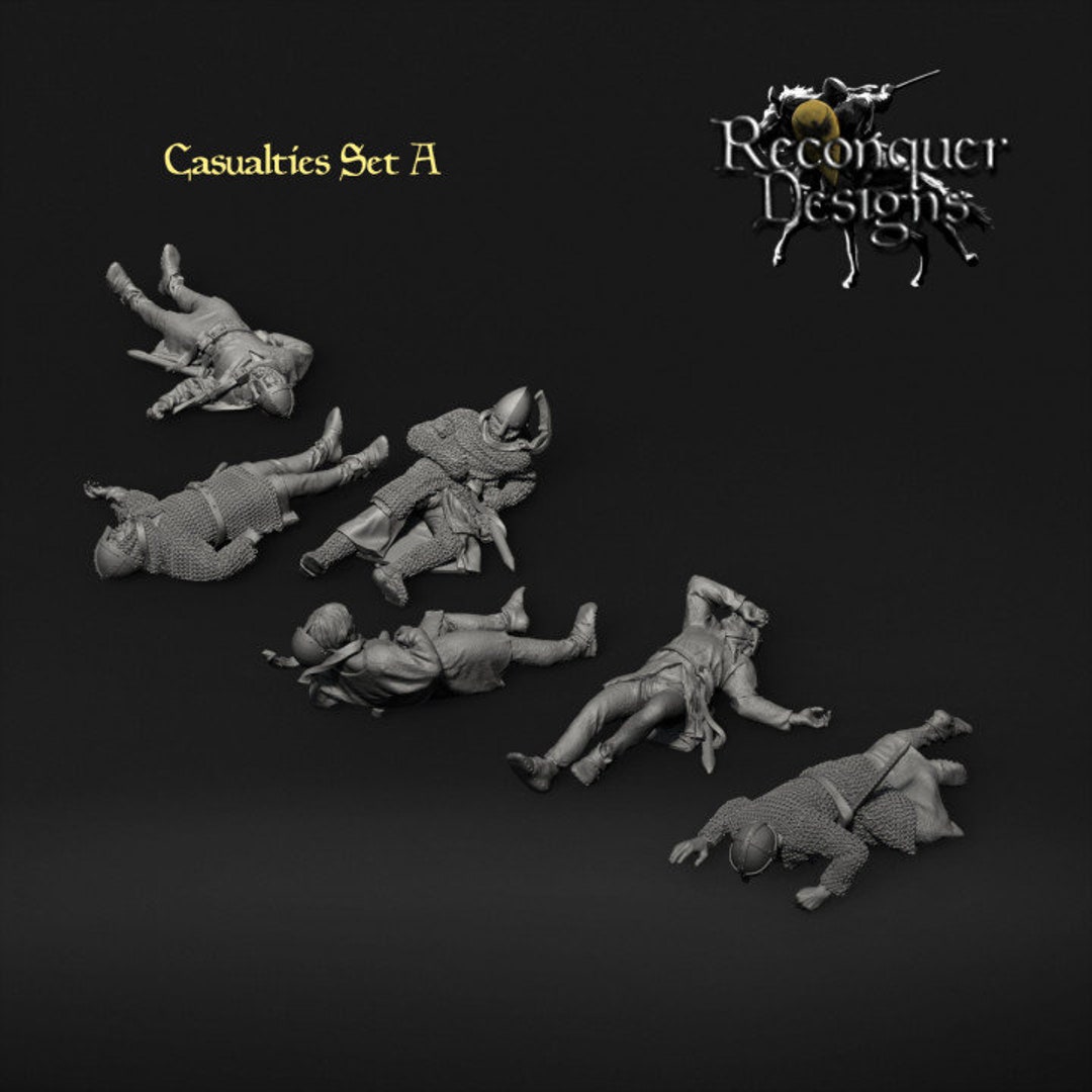 Figurines King & Country DD356 Casualties Set - Plomb Peint - Neuf En Boîte
