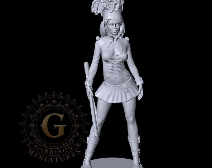 Highlanders Pin-Up, Napoleonic 75mm Collectors Figure 3"+ Tall