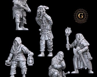 Inquisition Zealots Set 2 28mm 1/56