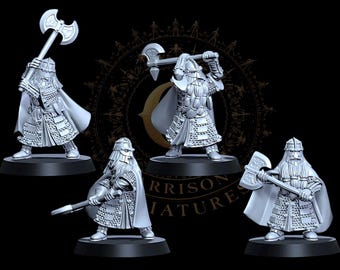 Dwarf Hearthguard 28mm 1/56
