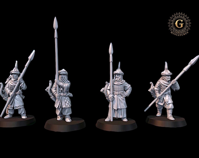 Southron Conscript Unit,  28mm 1/56
