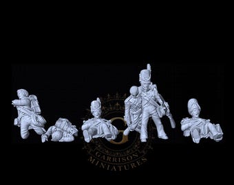 British Wounded Infantry 28mm