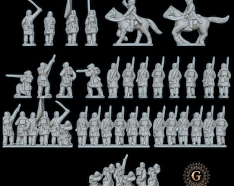 Infantry in Greatcoats 15mm or 13.5mm