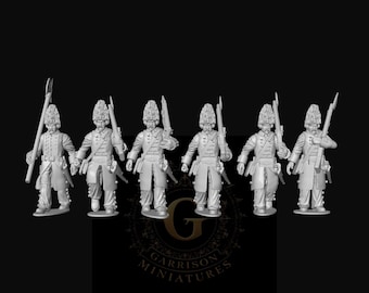Dutch Grenadiers 1745 Rebellion, WSS, 28mm
