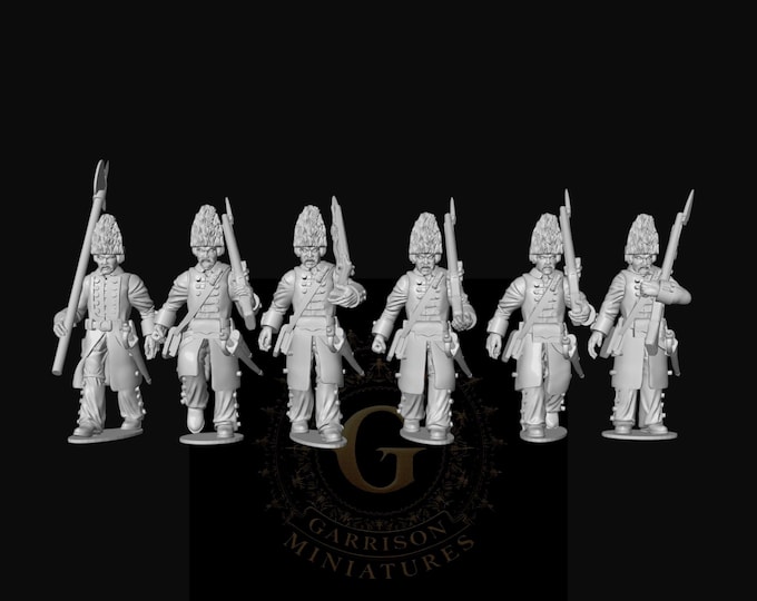 Dutch Grenadiers 1745 Rebellion, WSS, 28mm