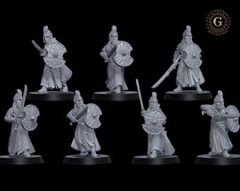 High Elves with Swords  28mm 1/56