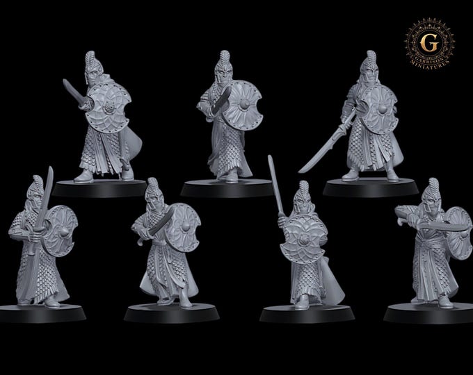High Elves with Swords  28mm 1/56