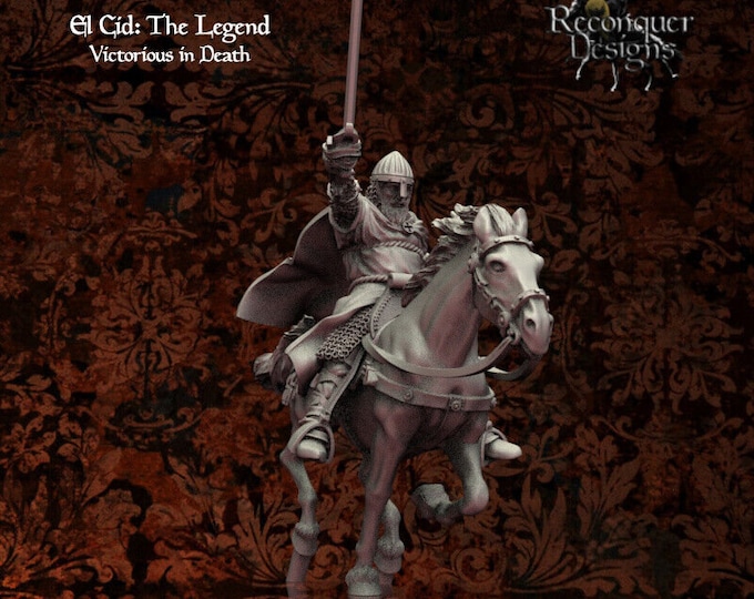 Rodrigo Diaz, El Cid: The Legend, 28mm 1/56