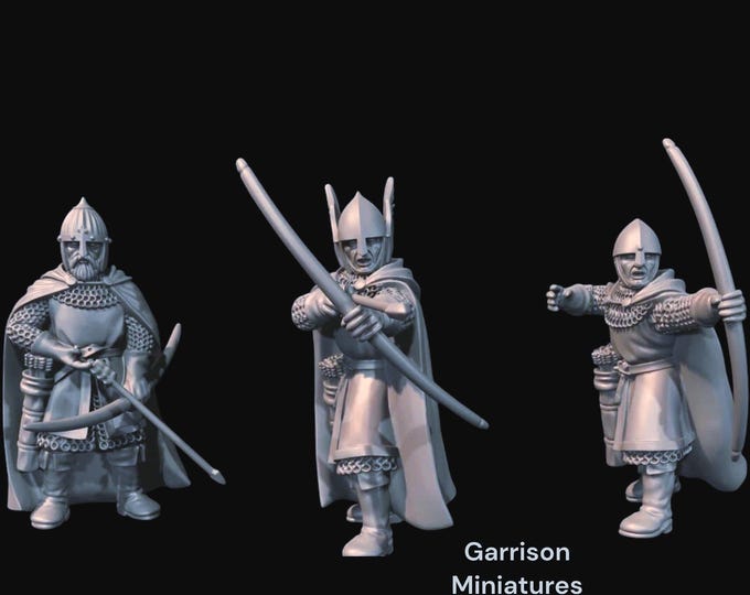 City Guard with Bows on Foot 28mm 1/56