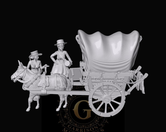 French Vivendiere Cart 28mm