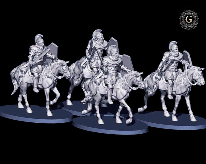 Roman Empire Equites Praetoriae Elite Cavalry 28mm 1/56